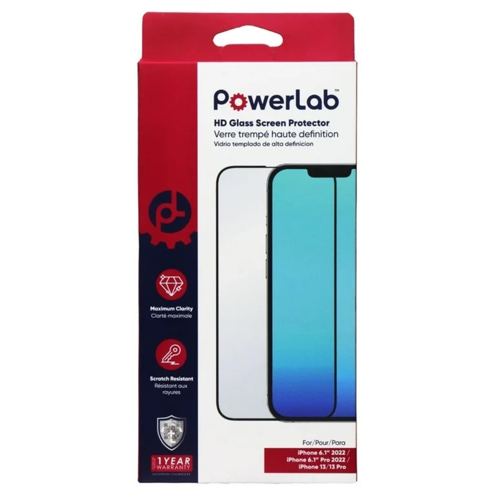 PowerLab HD Glass Screen Protector for Apple iPhone 11